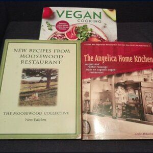 All Vegetarian/Vegan Cookbooks: Three